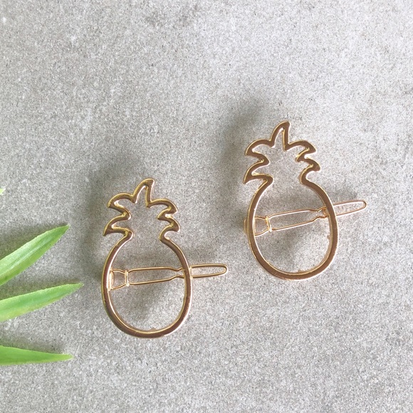 Pineapple Hair Pins - Picture 4 of 5